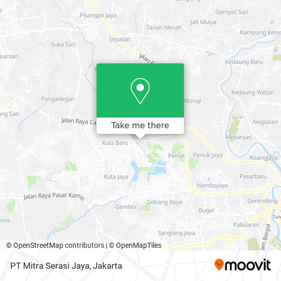 PT Mitra Serasi Jaya map