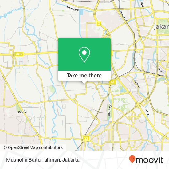 Musholla Baiturrahman, Kebon Jeruk 11540 map