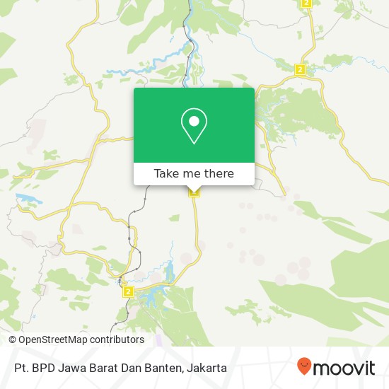 Pt. BPD Jawa Barat Dan Banten, Jalan Raya Bogor Sukabumi Caringin map