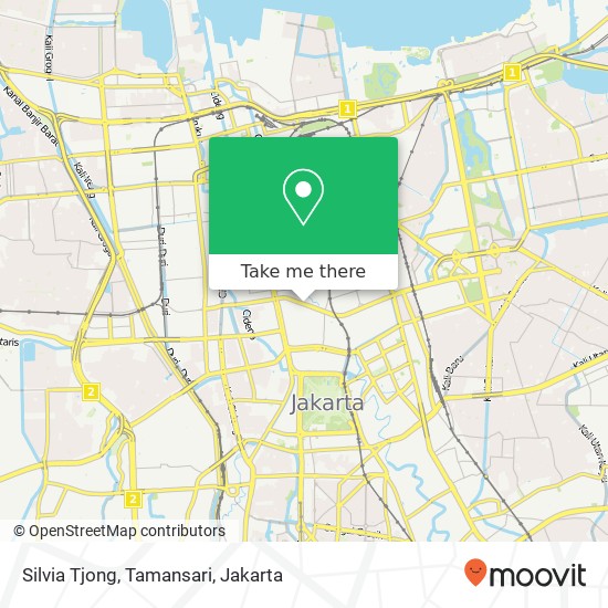 Silvia Tjong, Tamansari map