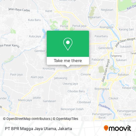 PT BPR Magga Jaya Utama map