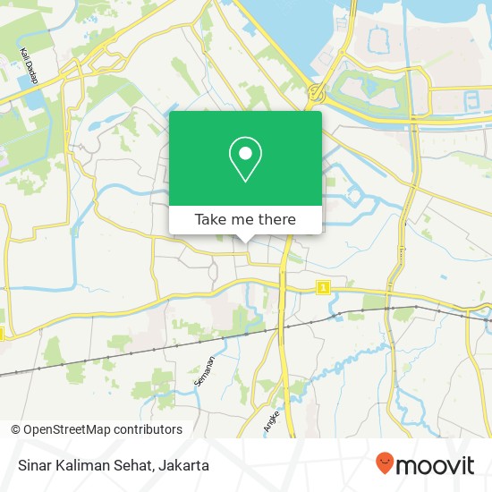 Sinar Kaliman Sehat, Jalan Anggrek Raya 10 Cengkareng map