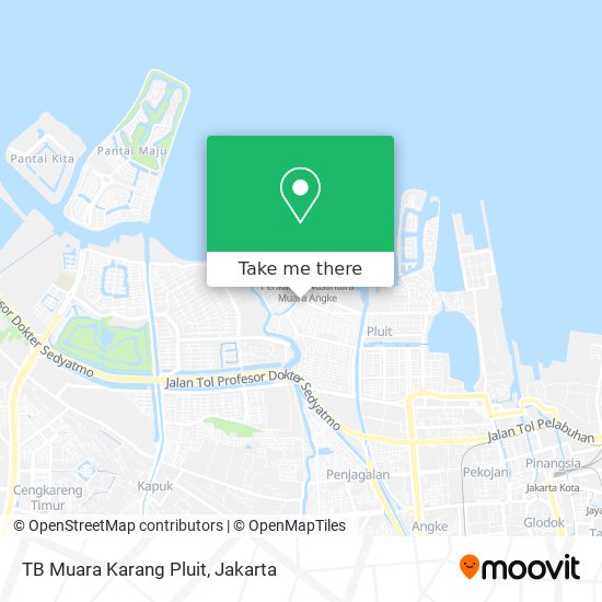 TB Muara Karang Pluit map