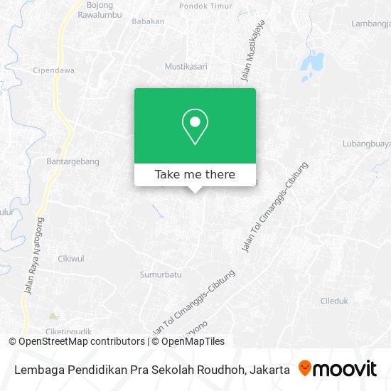 Lembaga Pendidikan Pra Sekolah Roudhoh map