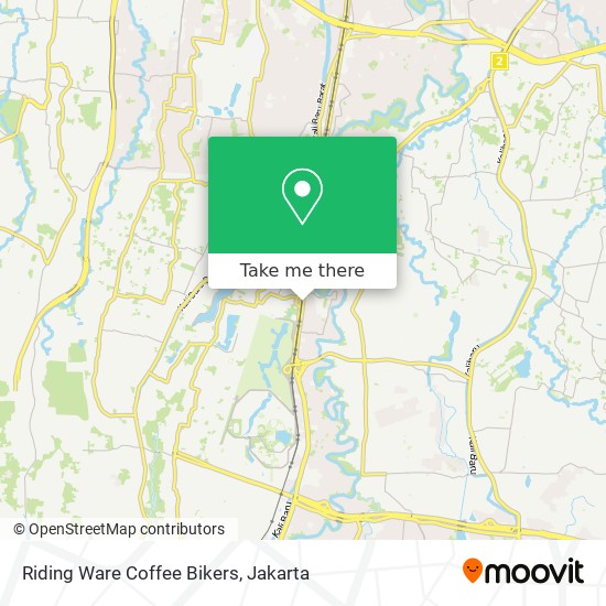 Riding Ware Coffee Bikers map