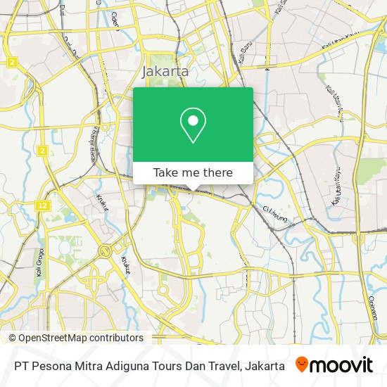 PT Pesona Mitra Adiguna Tours Dan Travel map