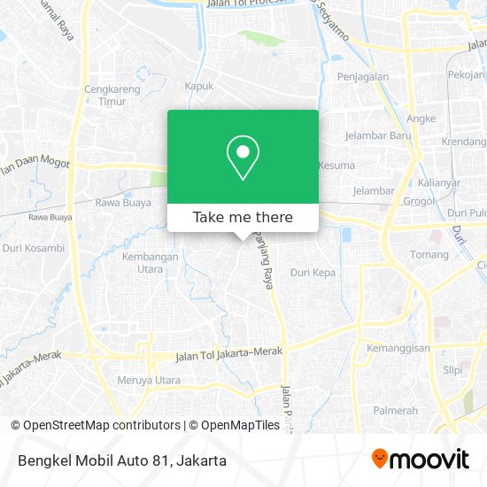 Bengkel Mobil Auto 81 map