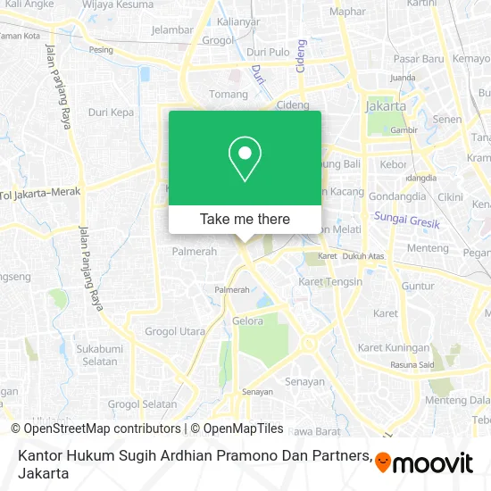 Kantor Hukum Sugih Ardhian Pramono Dan Partners map