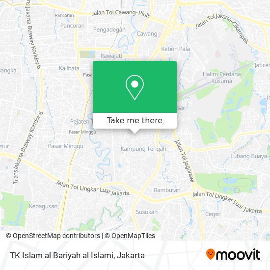 TK Islam al Bariyah al Islami map