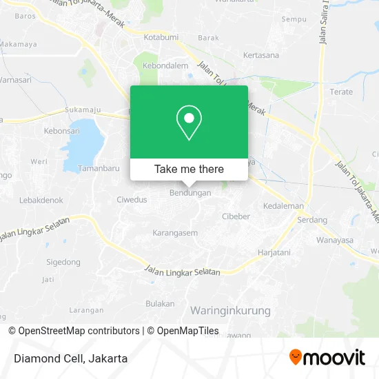 Diamond Cell map