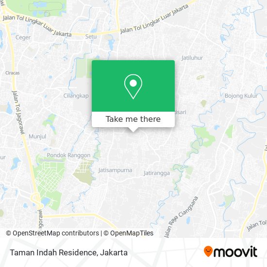 Taman Indah Residence map