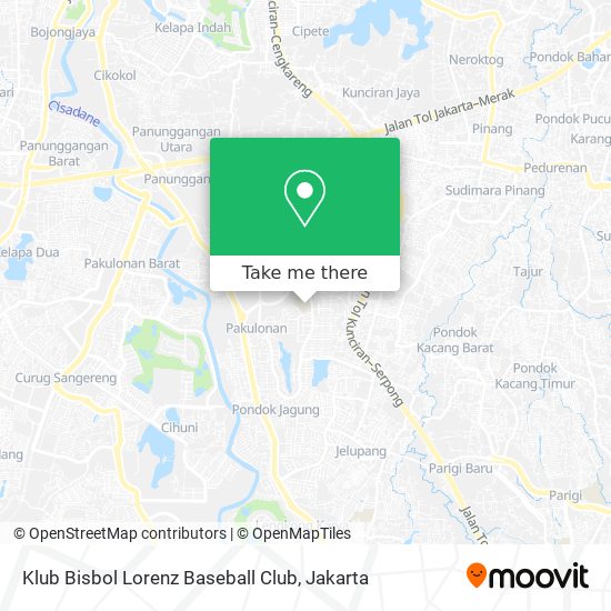 Klub Bisbol Lorenz Baseball Club map