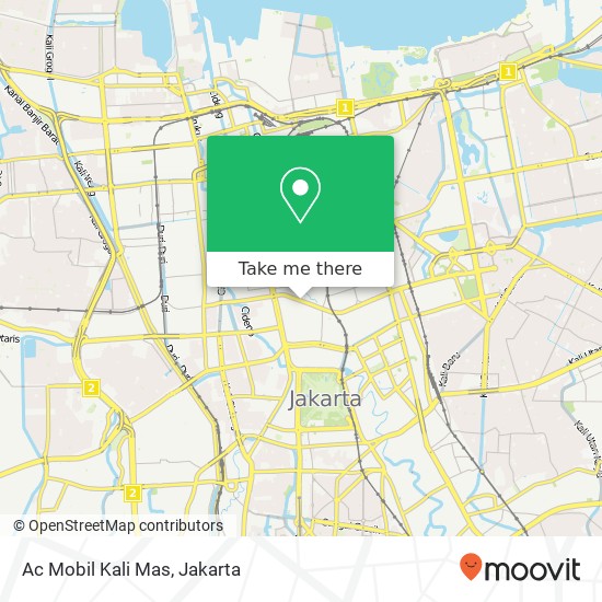 Ac Mobil Kali Mas, Jalan Sukarjo Wiryopranoto map