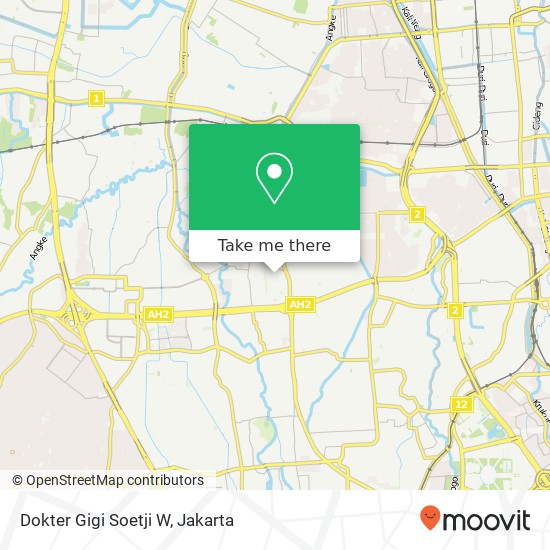 Dokter Gigi Soetji W, Kebon Jeruk 11520 map