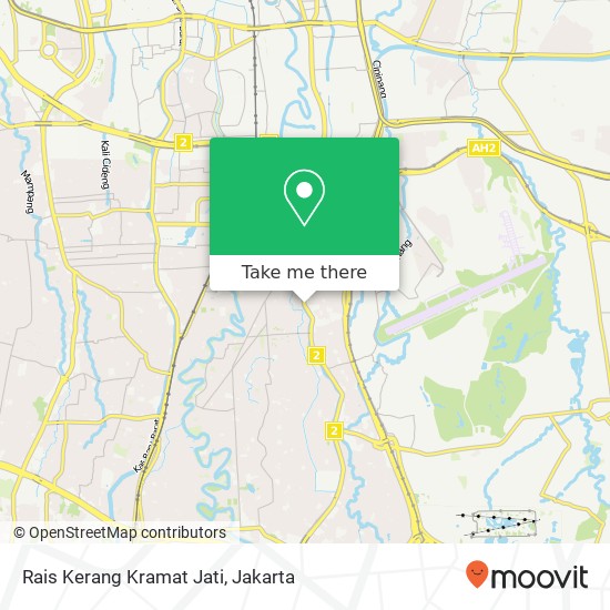 Rais Kerang Kramat Jati, Jalan Nusa 1 Kramatjati map