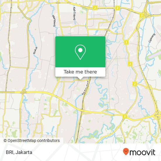 BRI, Jalan Raya Ragunan map