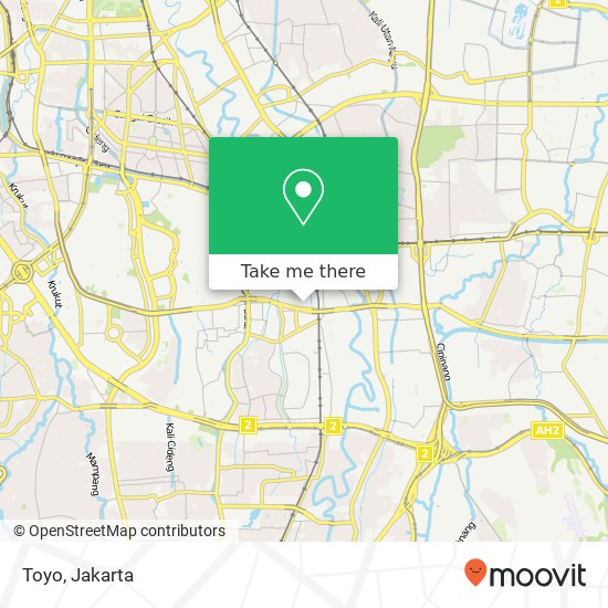 Toyo, Tebet map