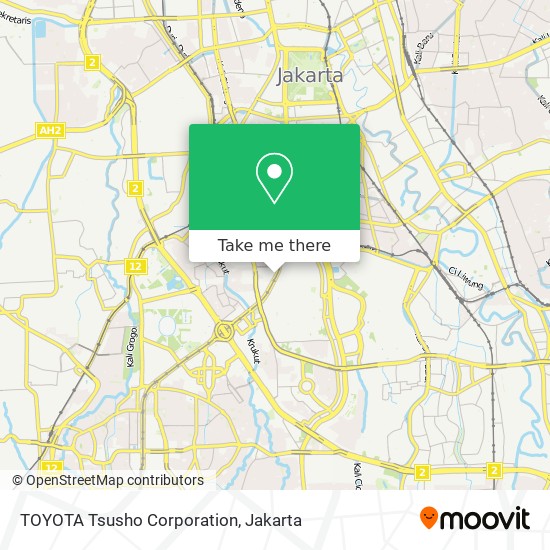 TOYOTA Tsusho Corporation map