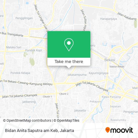 Bidan Anita Saputra am Keb map