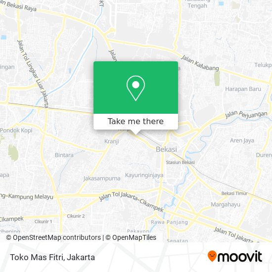 Toko Mas Fitri map