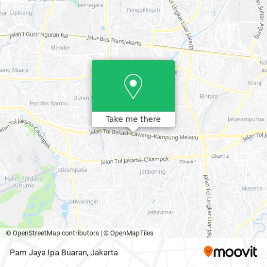 Pam Jaya Ipa Buaran map