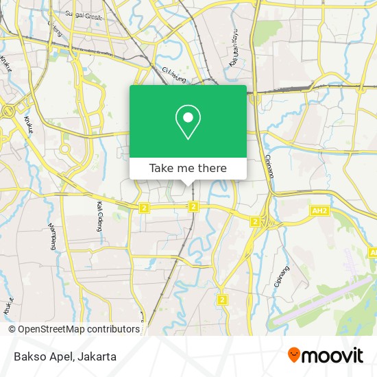 Bakso Apel map