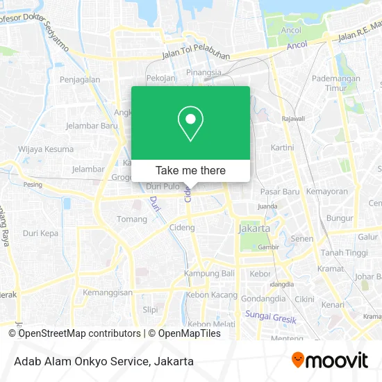 Adab Alam Onkyo Service map