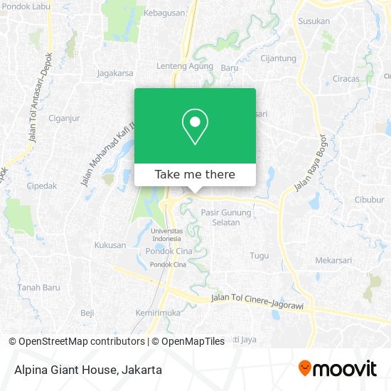 Alpina Giant House map