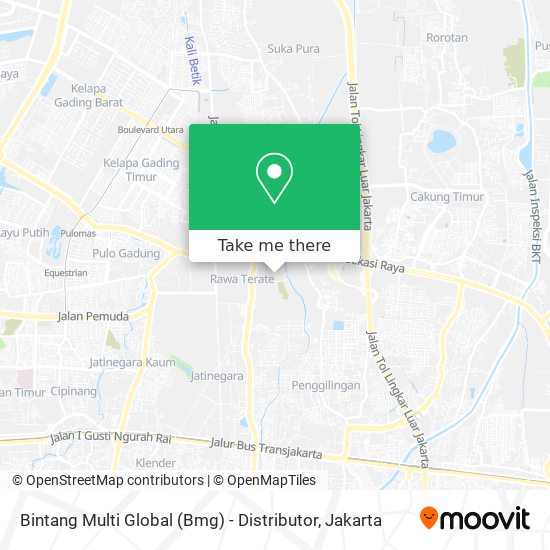 Bintang Multi Global (Bmg) - Distributor map