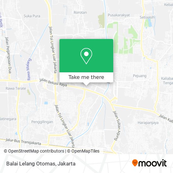 Balai Lelang Otomas map