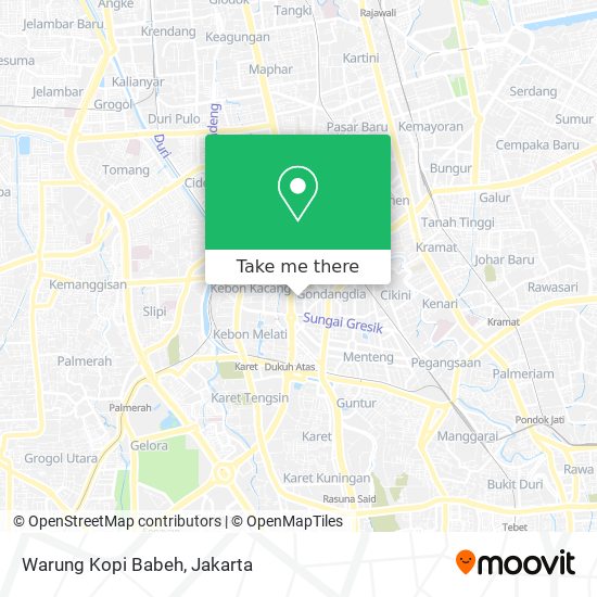 Warung Kopi Babeh map