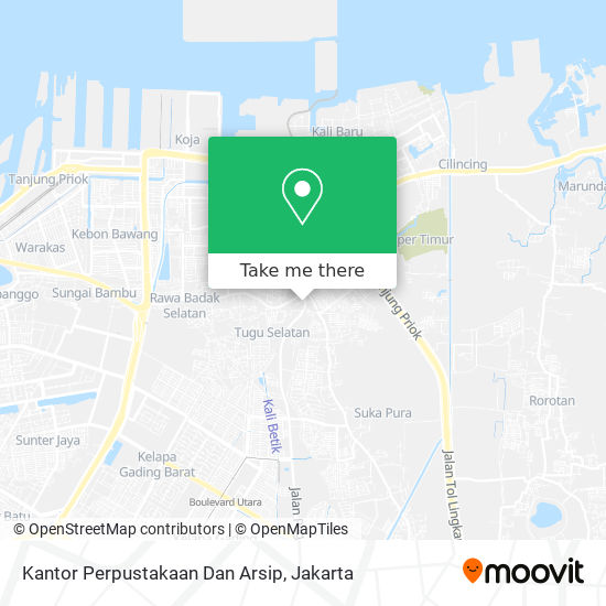 Kantor Perpustakaan Dan Arsip map