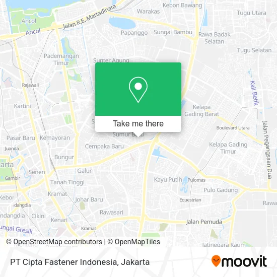 PT Cipta Fastener Indonesia map