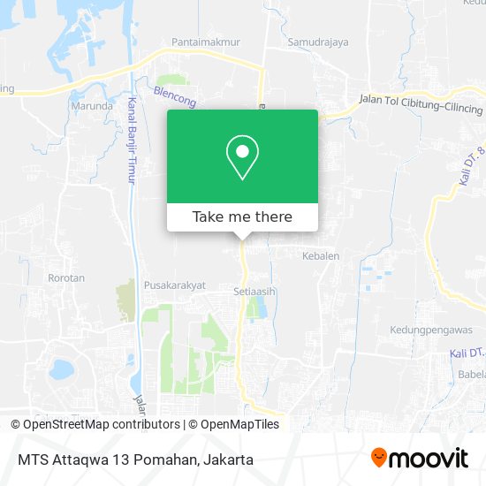 MTS Attaqwa 13 Pomahan map