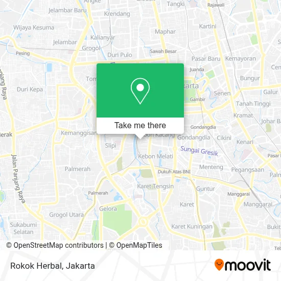 Rokok Herbal map