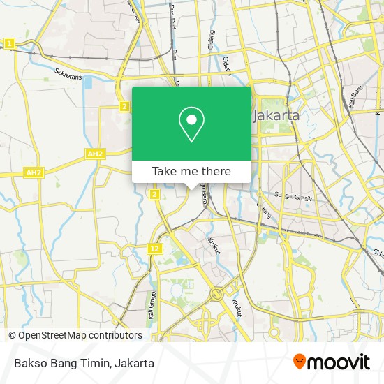 Bakso Bang Timin map