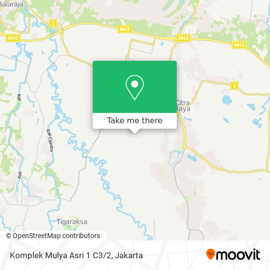 Komplek Mulya Asri 1 C3/2 map