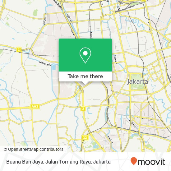 Buana Ban Jaya, Jalan Tomang Raya map