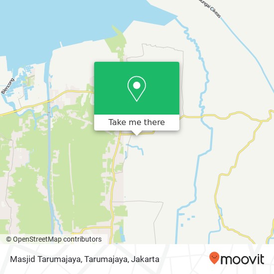 Masjid Tarumajaya, Tarumajaya map