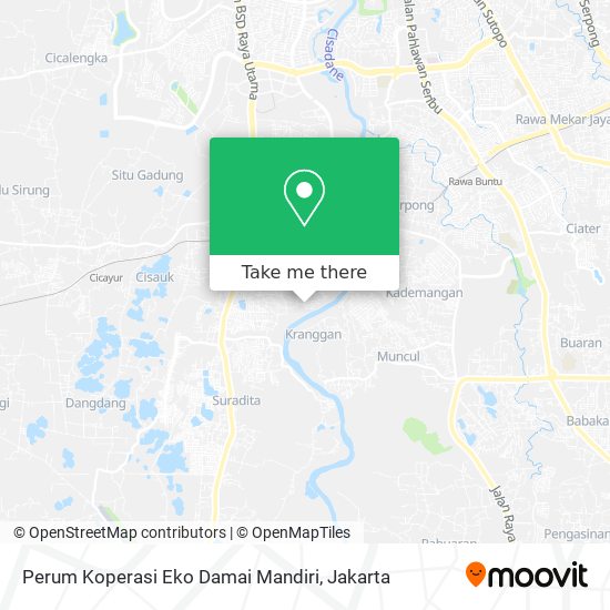 Perum Koperasi Eko Damai Mandiri map