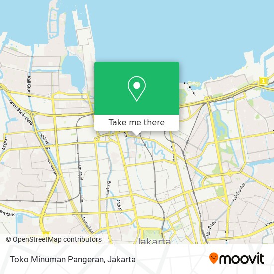 Toko Minuman Pangeran map