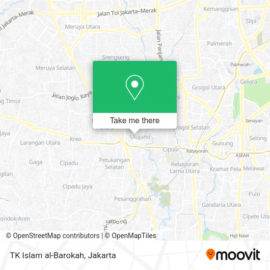 TK Islam al-Barokah map