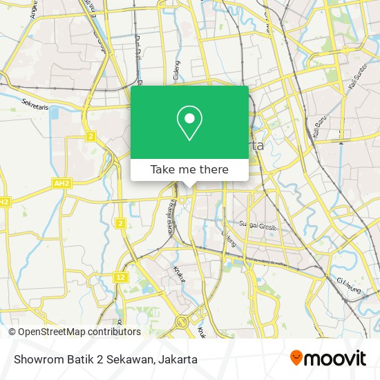 Showrom Batik 2 Sekawan map