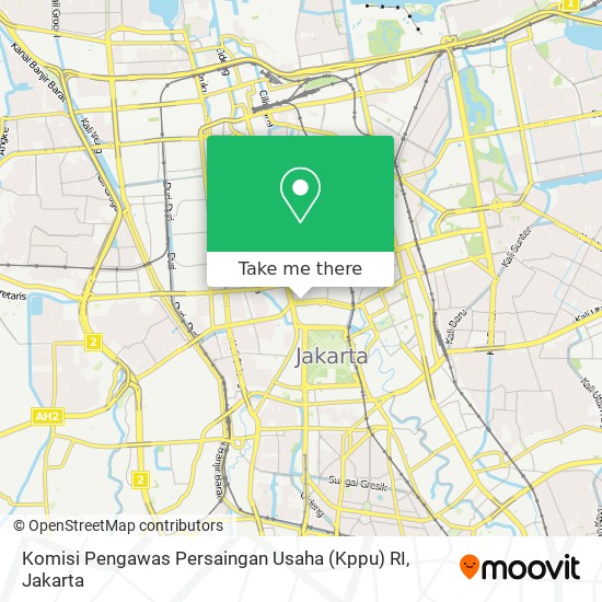 Komisi Pengawas Persaingan Usaha (Kppu) RI map