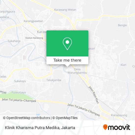 Klinik Kharisma Putra Medika map