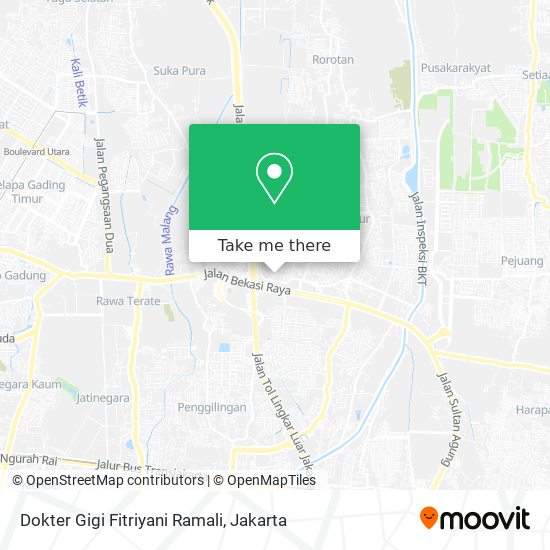 Dokter Gigi Fitriyani Ramali map
