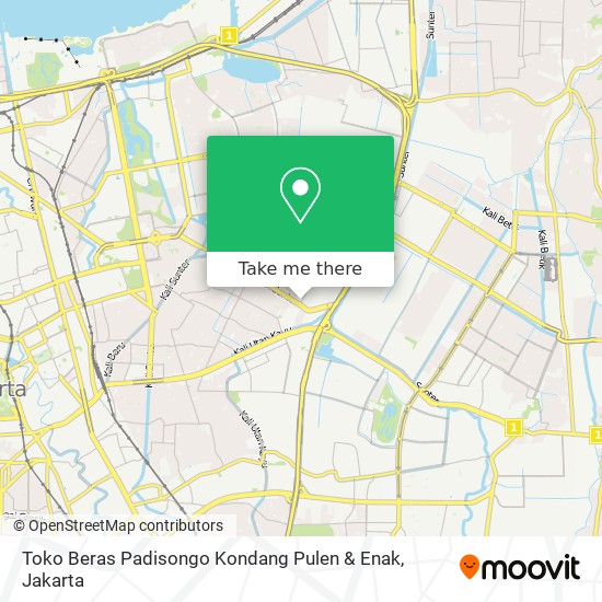 Toko Beras Padisongo Kondang Pulen & Enak map