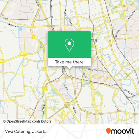 Viva Catering map