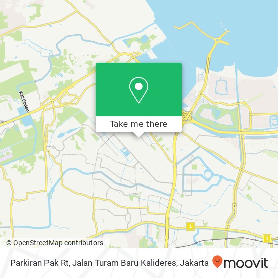 Parkiran Pak Rt, Jalan Turam Baru Kalideres map