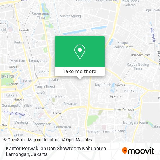 Kantor Perwakilan Dan Showroom Kabupaten Lamongan map